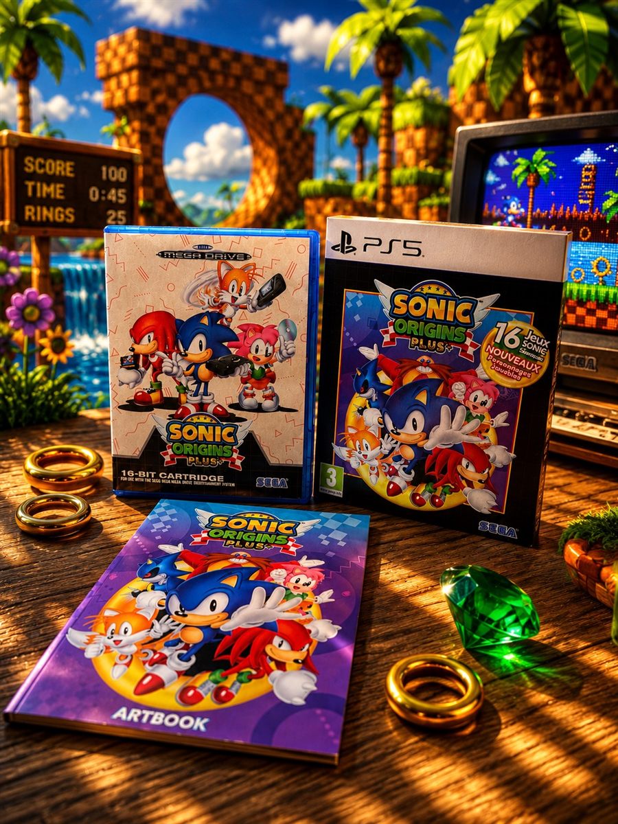 Sonic Origins Plus, photo de la collection de Seb